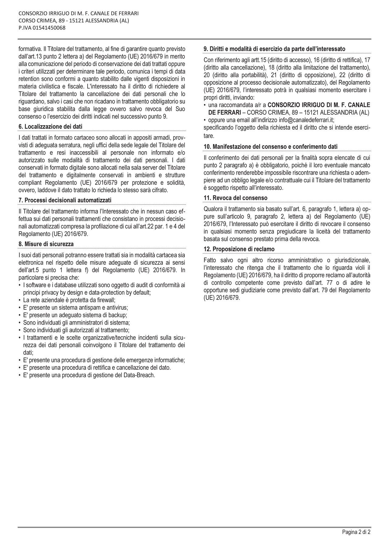 CONSORZIO-IRRIGUO-MIGLIORAMENTO-FONDIARIO-CANALE-DE-FERRARI-05a.Informativa-aziendale-per-Clienti-e-Fornitori pag2